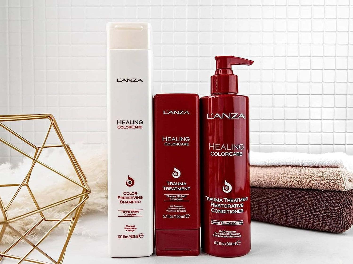 L'ANZA Healing Colorcare Colour-Preserving Trauma Treatment, 50 Ml